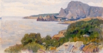 Крымский пейзаж. 1900-е.