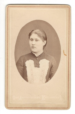 Татьяна Капитоновна Доможилова. 1885 г.