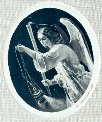 Ангел с кадилом (с гравюры с картины Т.А.Неффа 