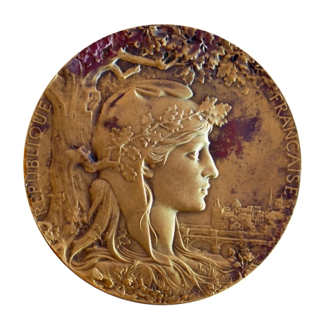 Именная бронзовая медаль