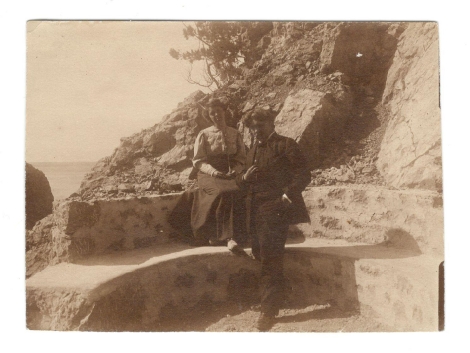 В.И. Суриков с К. Сабашниковой в Крыму. 1900-ые гг.